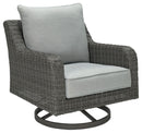 Elite Park - Swivel Lounge w/ Cushion - Gray
