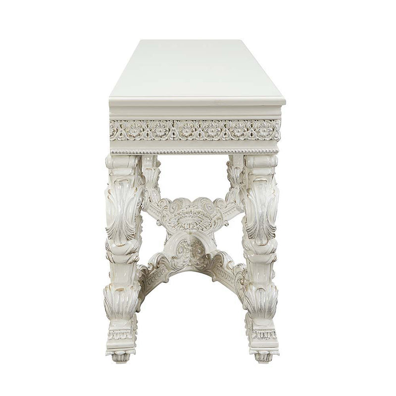 Adara - Sofa Table - Antique White Finish