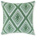 Bellvale - Pillow (Set of 4) - Green / White