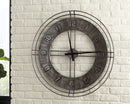 Ana Sofia - Wall Clock - Antique Gray