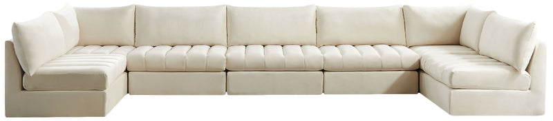 Jacob - Modular Sectional 7 Piece - Cream