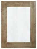 Waltleigh - Accent Mirror - Distressed Brown