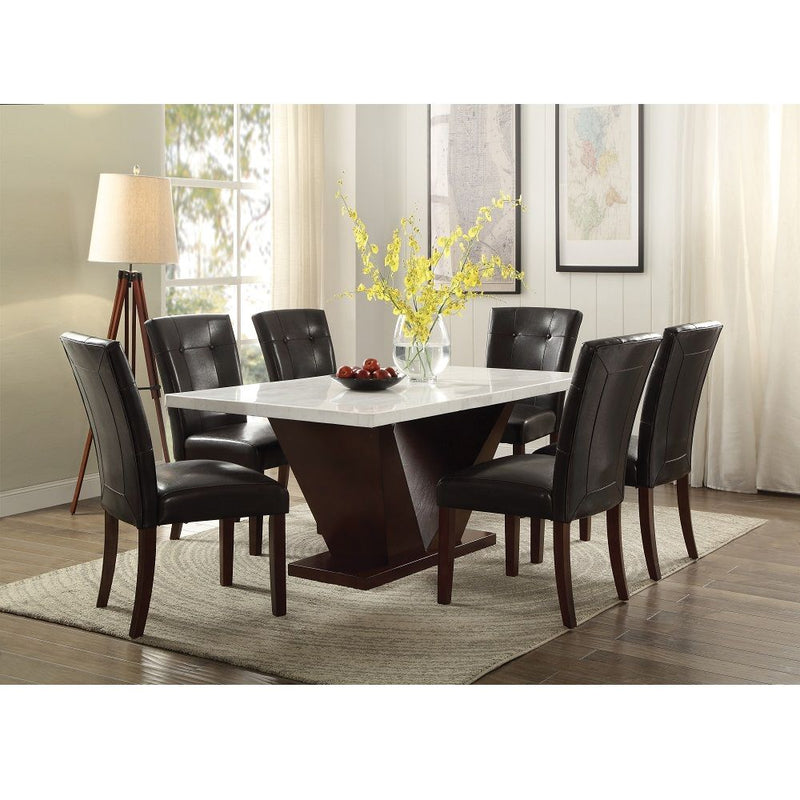 Britney - Side Chair (Set of 2) - Dark Brown - 20"