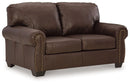 Colleton - Loveseat - Dark Brown