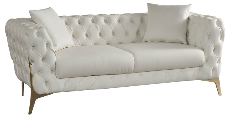 Aurora - Loveseat - Cream