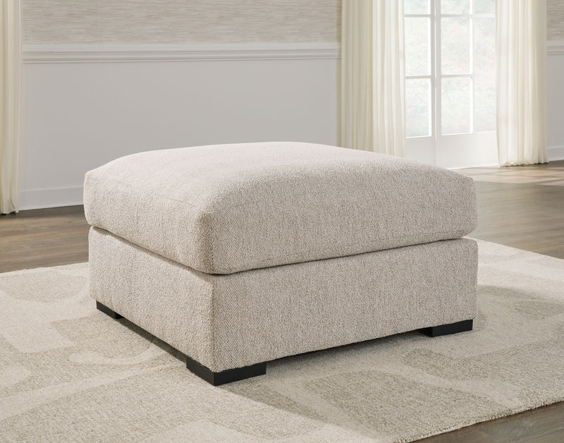 Ballyton - Sand - Oversized Accent Ottoman