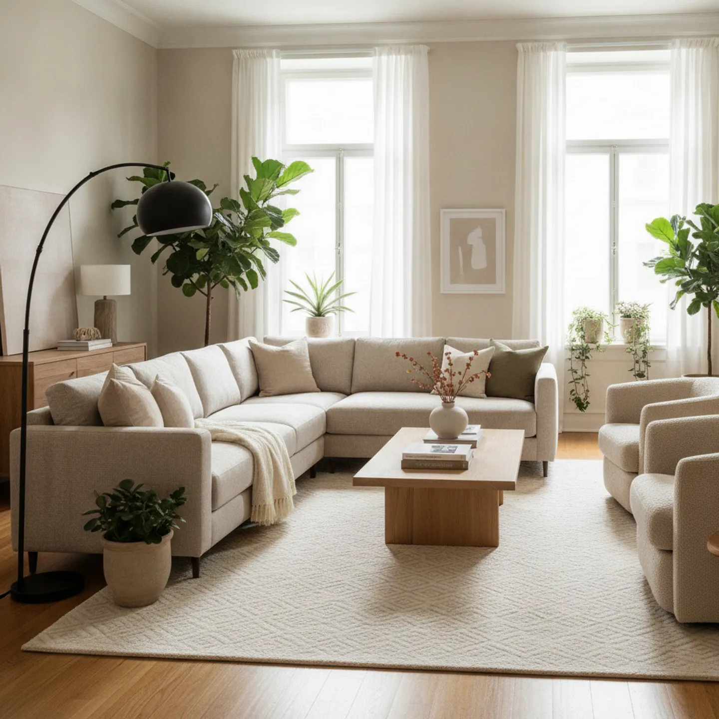Ambiente montado pela Sweet Home: Sala de Estar